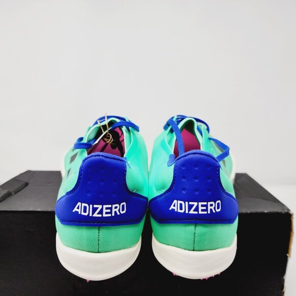 Adidas Adizero Ambition Unisex Spikes 800-1500m Green GV9068 Mens Size 12.5 NWOB